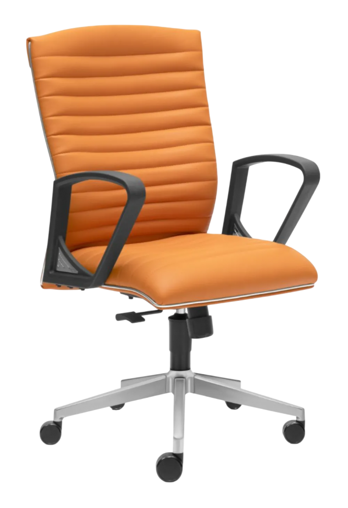 E-2383H Homey Series Lowback Leather Chair