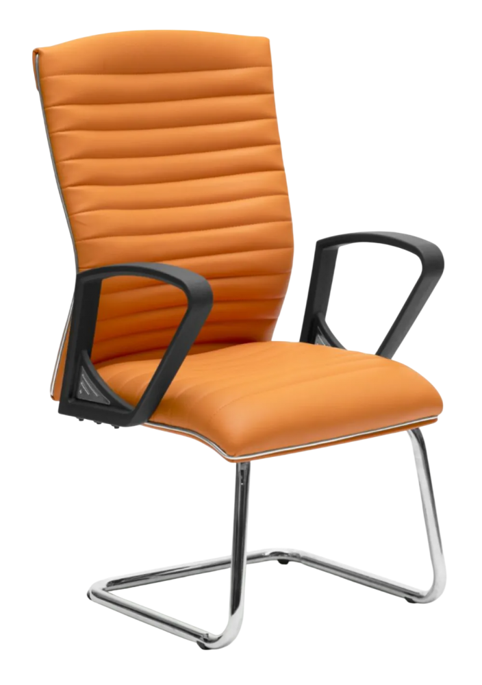 E-2384S Homey Series Visitor Leather Chair