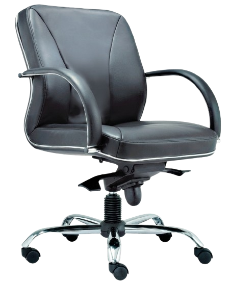 E-2213H Supreme Series Lowback Leather Chair
