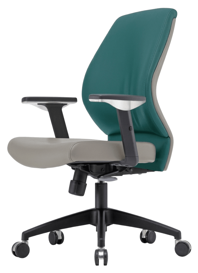 F3-LB F3 Series Lowback Leather Chair