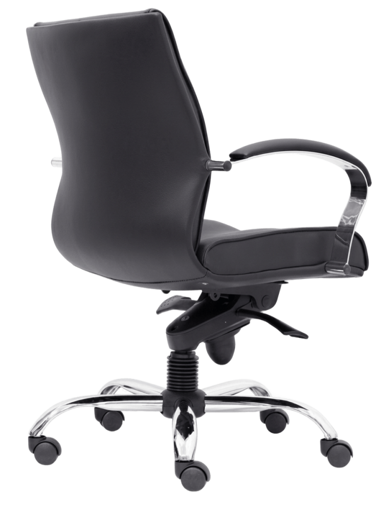 E-2863H Tier Series Lowback Leather Chair