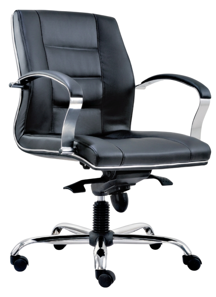 E-2073H Vito Series Lowback Leather Chair