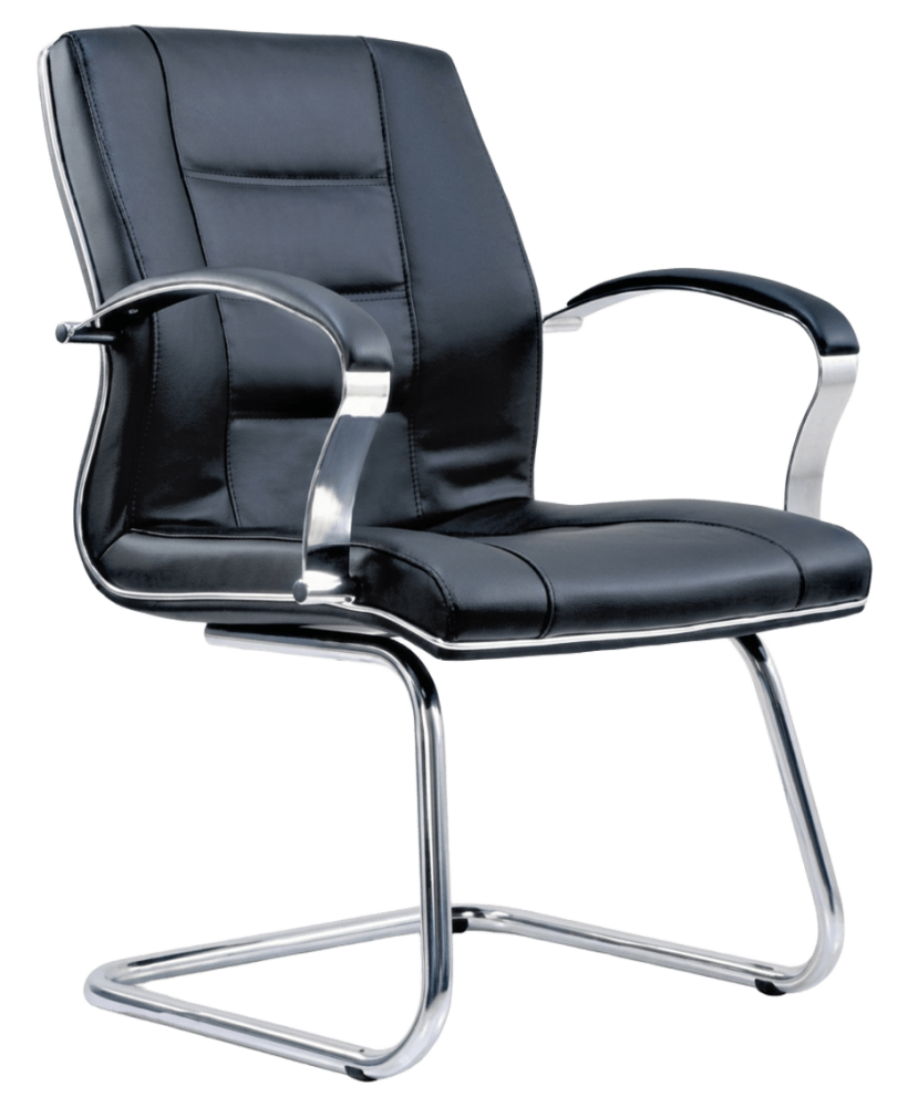 E-2074S Vito Series Visitor Leather Chair