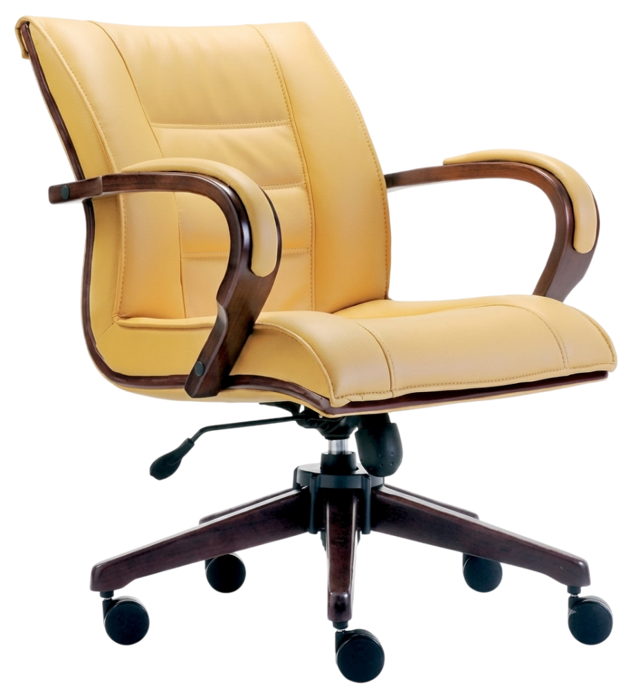 E-2153H Baas Series Lowback Leather Chair