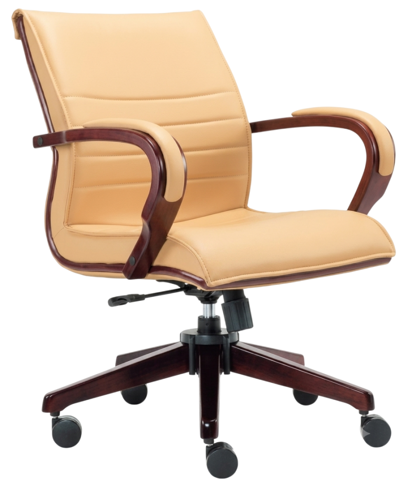 E-2633H Upmost Series Lowback Leather Chair