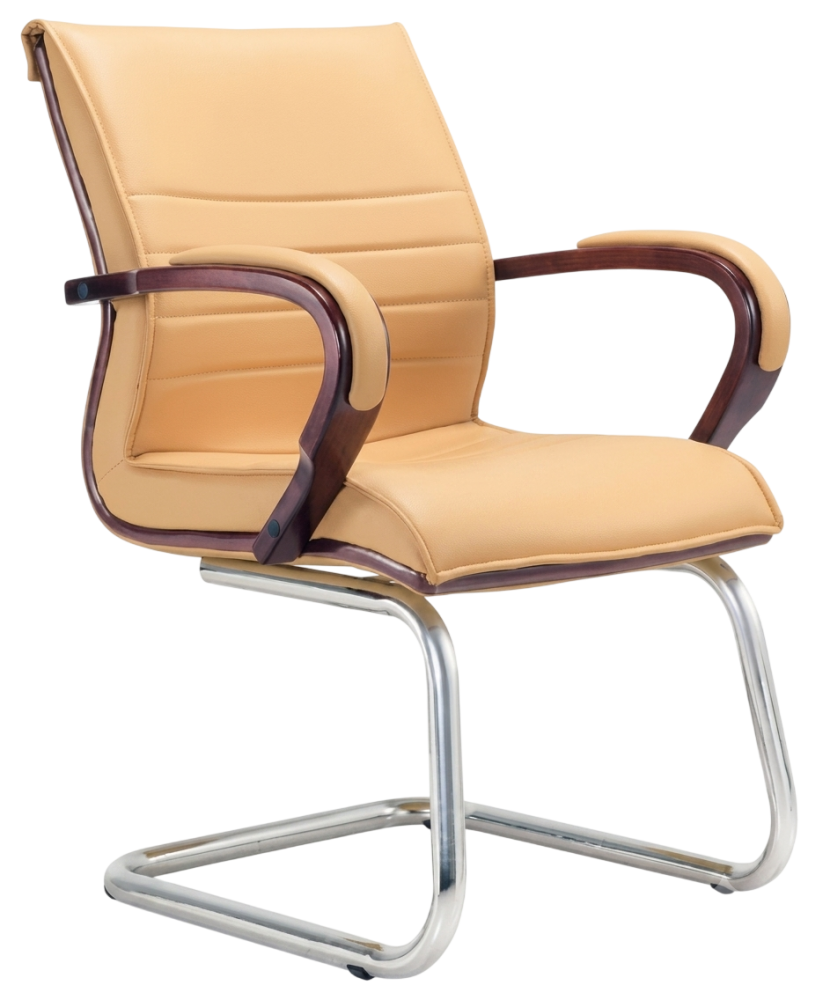 E-2634S Upmost Series Visitor Leather Chair