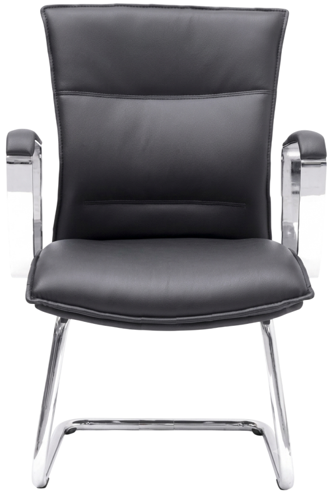 E-2834S Shavy Series Visitor Leather Chair