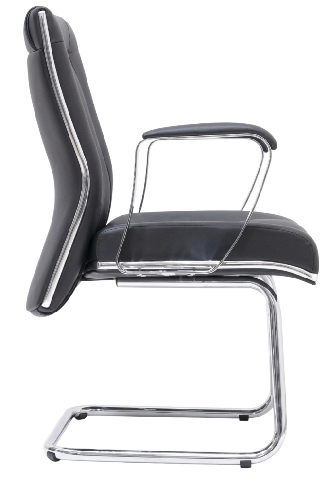 E-1094S Superior Series Visitor Leather Chair