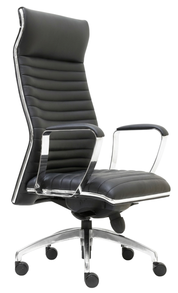 E-2011H Conqueror Series Highback Leather Chair