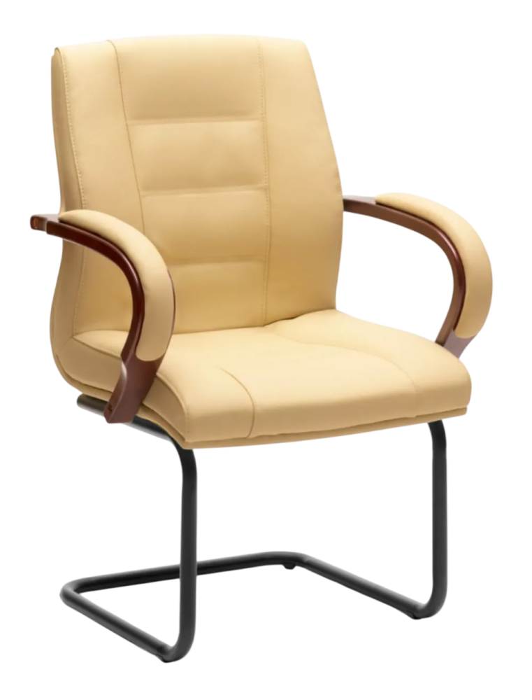 E-1034S Vero Series Visitor Leather Chair