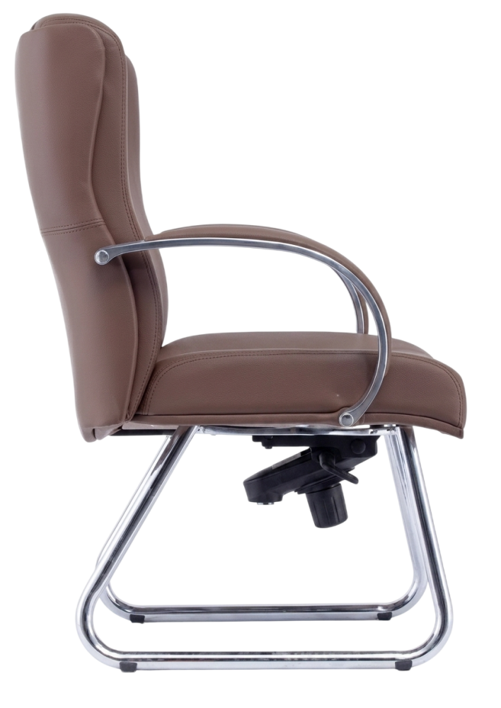 OKORO-VBA Okoro Series Visitor Leather Chair