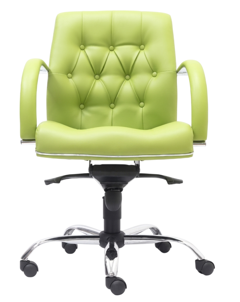 E-2087H Century Series Lowback Leather Chair