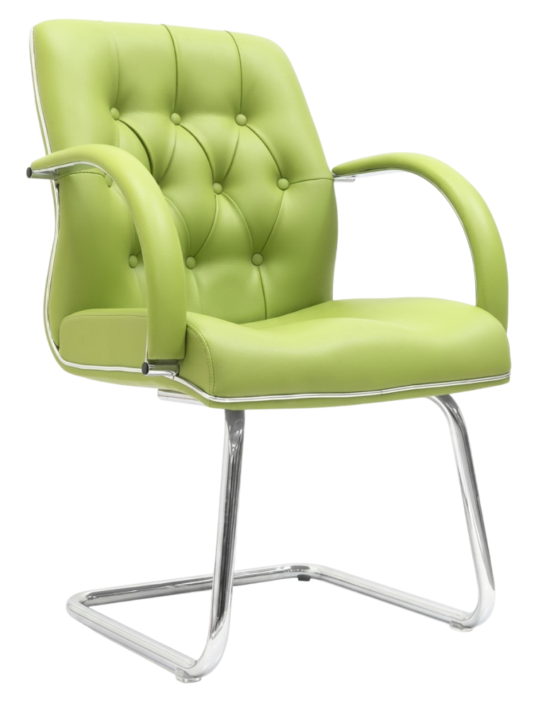 E-2088S Century Series Visitor Leather Chair