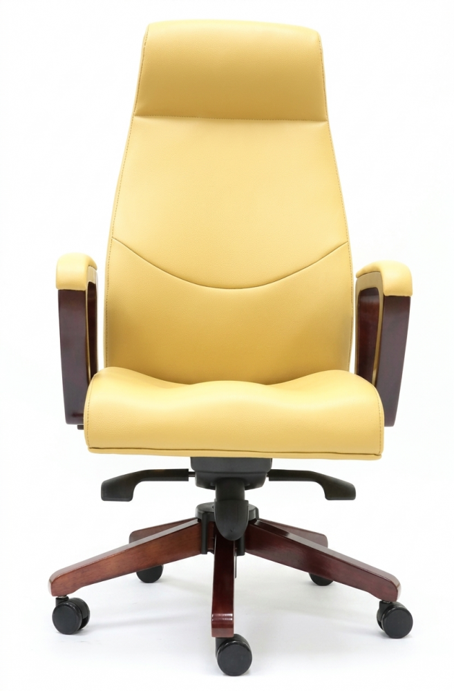 E-2911H Smile Series Highback Leather Chair