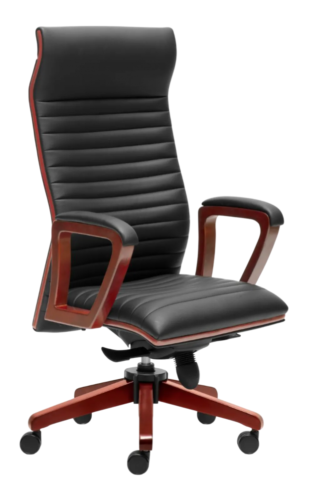 E-2331H Gently Series Highback Leather Chair