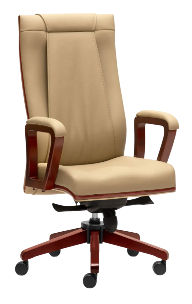 E-2291H Free Series Highback Leather Chair