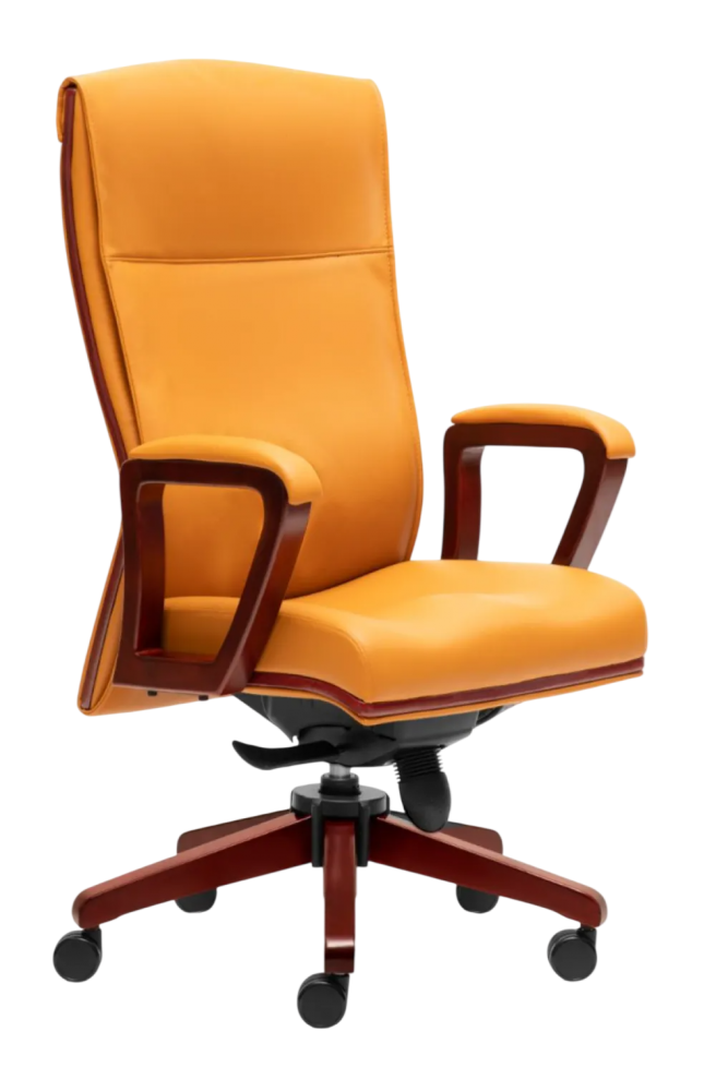 E-2371H Elite Series Highback Leather Chair