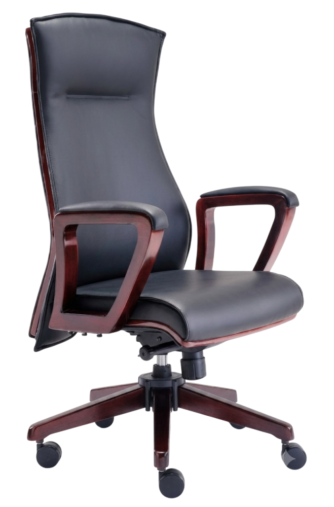 E-2361H Amity Series Highback Leather Chair