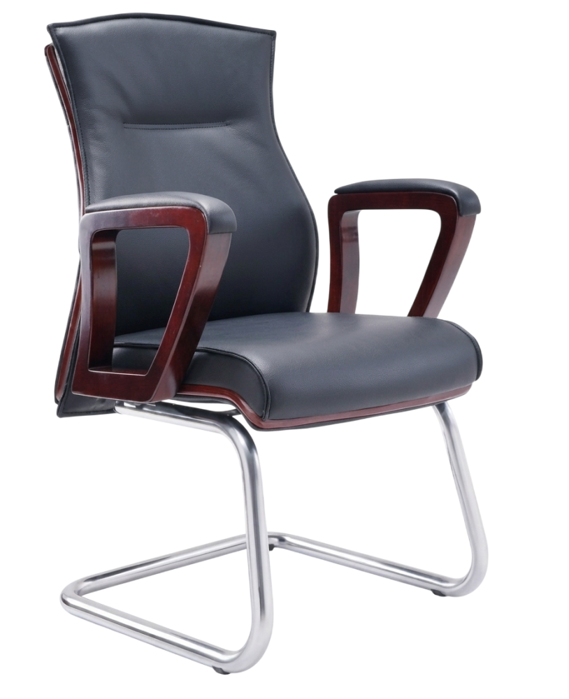 E-2364S Amity Series Visitor Leather Chair