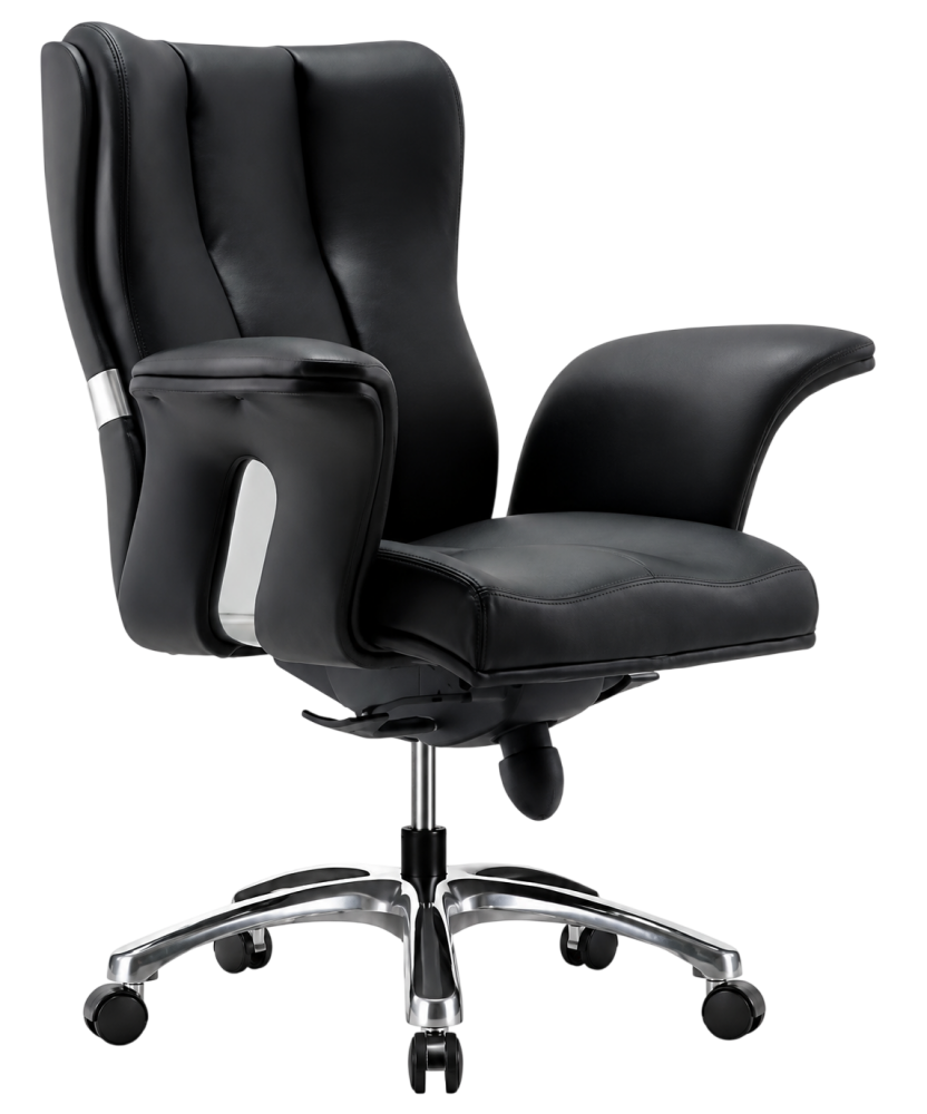 CL-7077 Wings Series Lowback Leather Chair