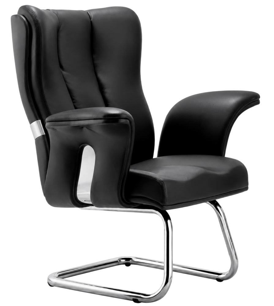 CL-7066 Wings Series Visitor Leather Chair