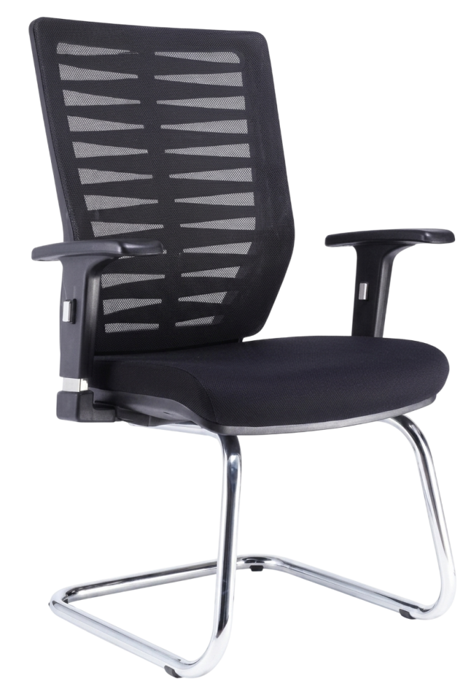 LEAF-2VA Leaf Series Visitor Mesh Chair