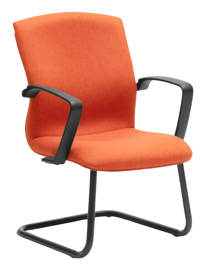 E-1024S Axi Series Visitor Fabric Chair