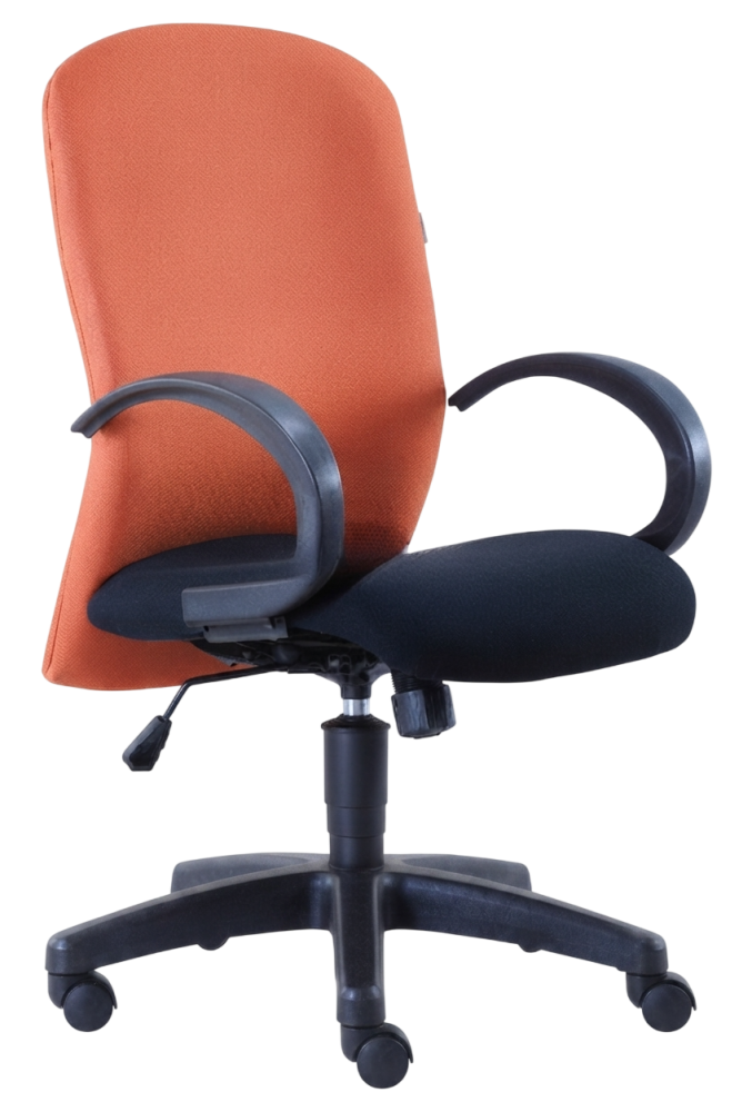 E-2002H(B) Confi Series Lowback Fabric Chair