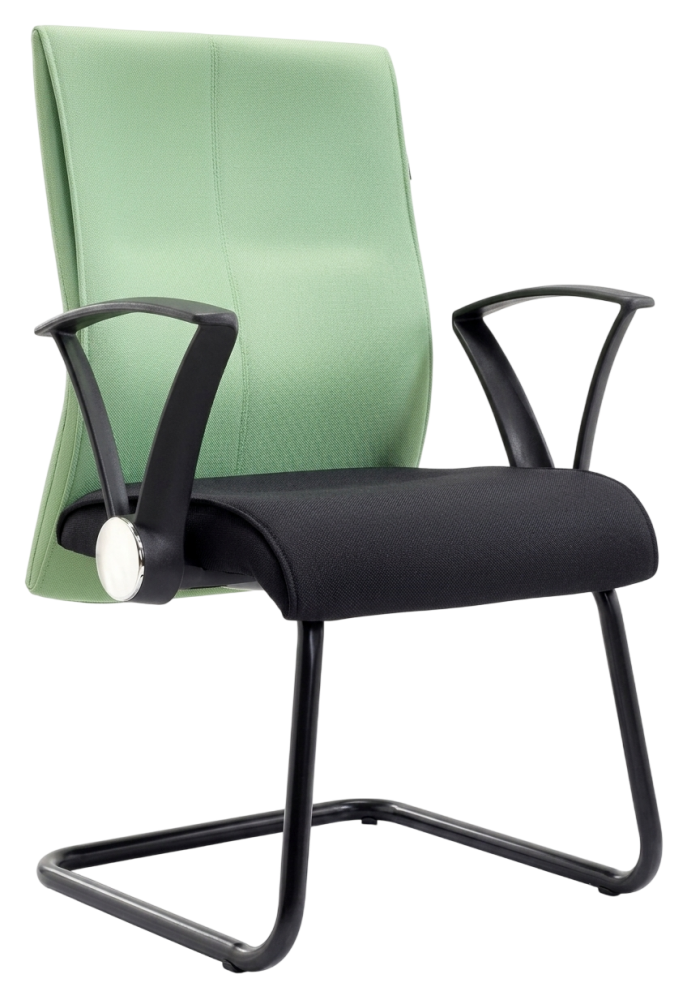 E-123S Rise Series Fabric Visitor Chair