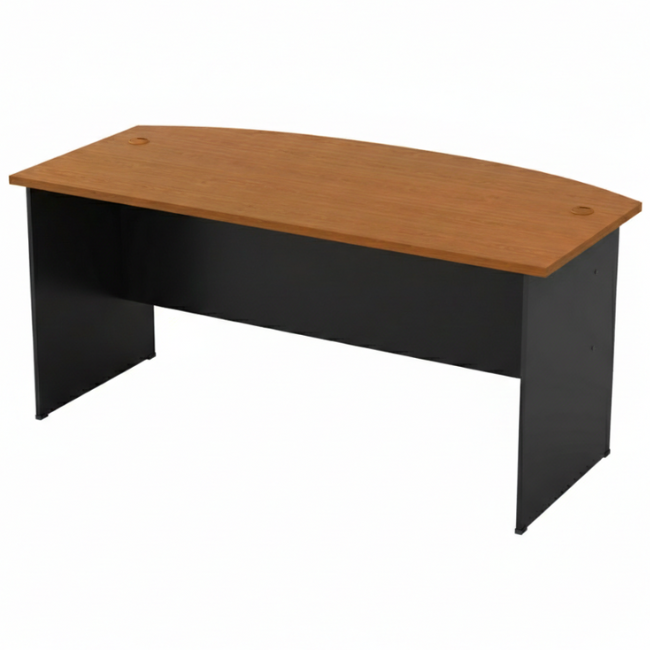 GMB-18OA G-Series Curve Front Executive Table - Size : 180L x 90W x 75H (cm)
