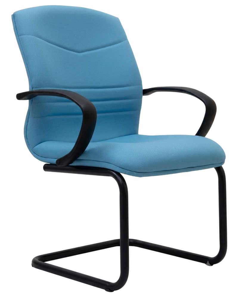 E21 Square Series Visitor Fabric Chair