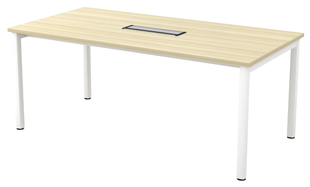 SVB-18-WHBA Skywalk Series Rectangular Conference Table - Size : 180W x 90D x 75H (cm)