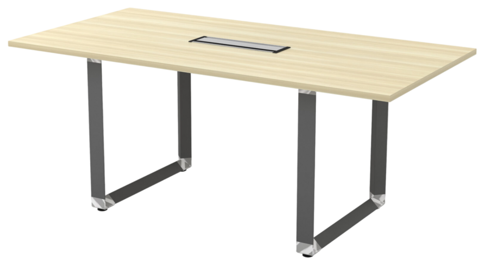 OVB-18-WHBA Overjoy Series Rectangular Conference Table - Size : 180W x 90D x 75H (cm)