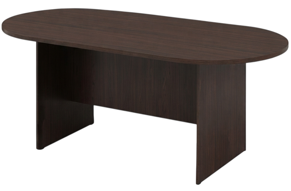 EXO-18-AC Oval Meeting Table - Size : 180W x 90D x 75H (cm)