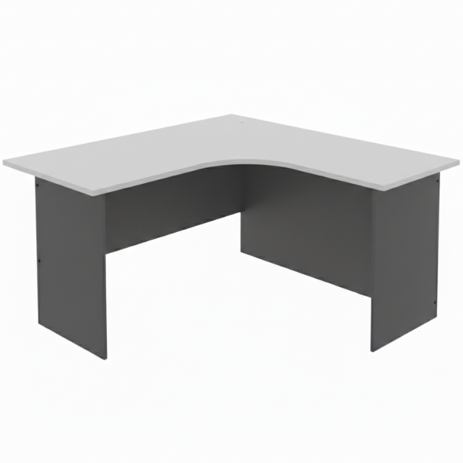 GL-552 GL Budget Series Compact L-Shape Table - Size : 150/60L x 150/60W x 75H (cm)