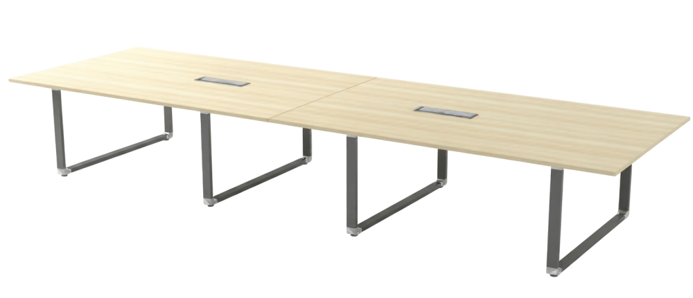 OVB-48-DGBA Overjoy Series Rectangular Conference Table - Size : 480W x 150D x 75H (cm)