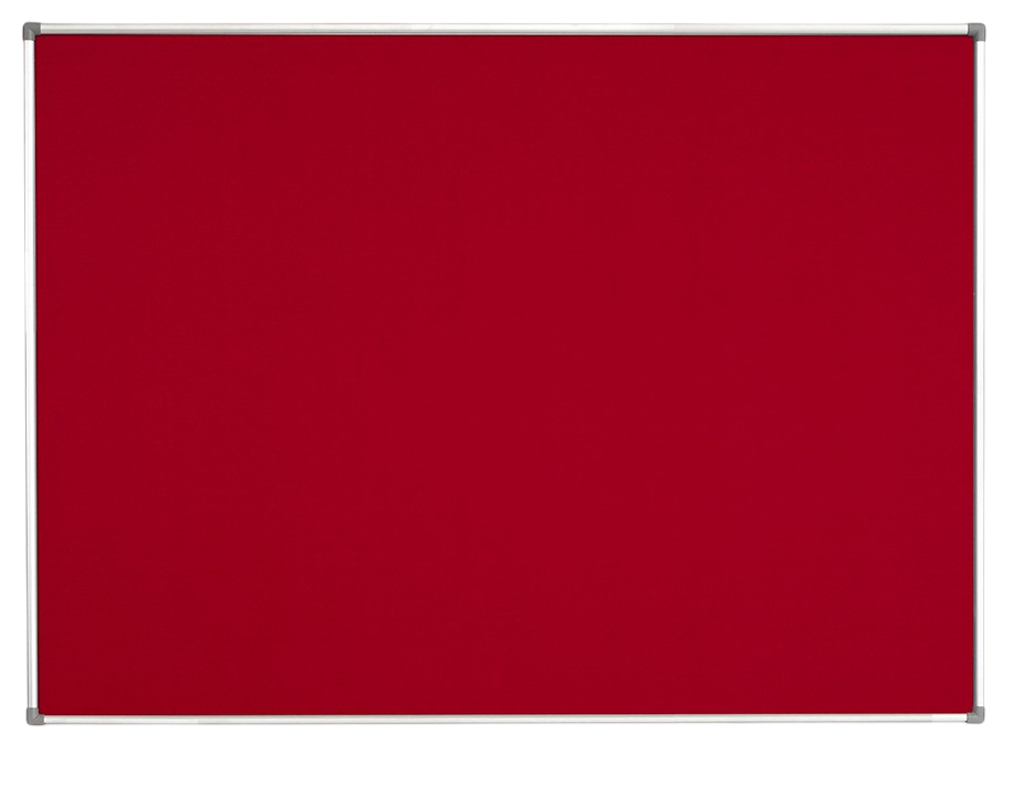 VN-23 Velvet Notice Board With Aluminum Frame - Size : 60H x 90W (cm)