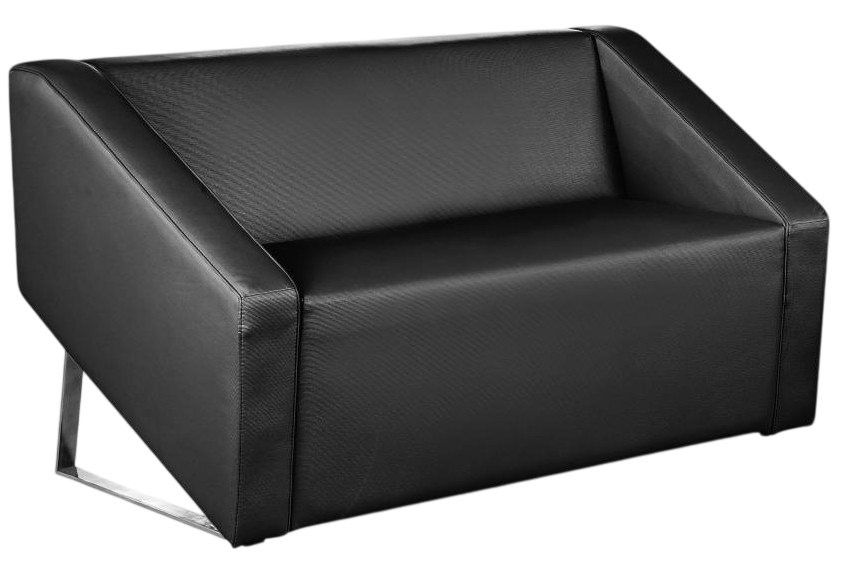 CL-9009-2 Mozz Series Double Seater Office Sofa - Size : 129W x 80D x 76H (cm)
