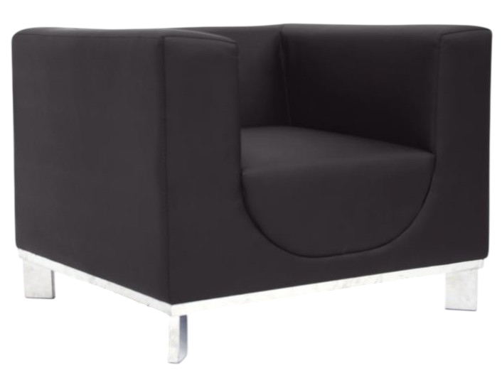 CL-9900-1 Com Set Series Single Seater Office Sofa - Size : 87W x 77D x 67H (cm)
