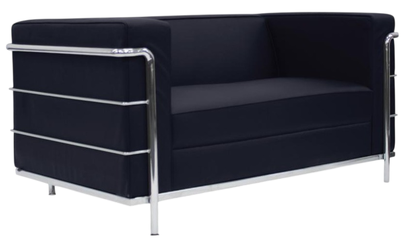 CL-9988-2 Grand Confort Series Double Seater Office Sofa - Size : 141W x 75D x 70H (cm)