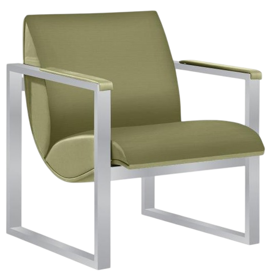 MONO-1 Mono Series Single Seater Office Sofa - Size : 87W x 77D x 67H (cm)