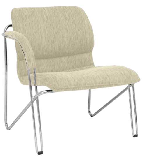 CL-7733-1R Futura Series Single Seater With Right Arm Office Sofa - Size : 65W x 65D x 76H (cm)