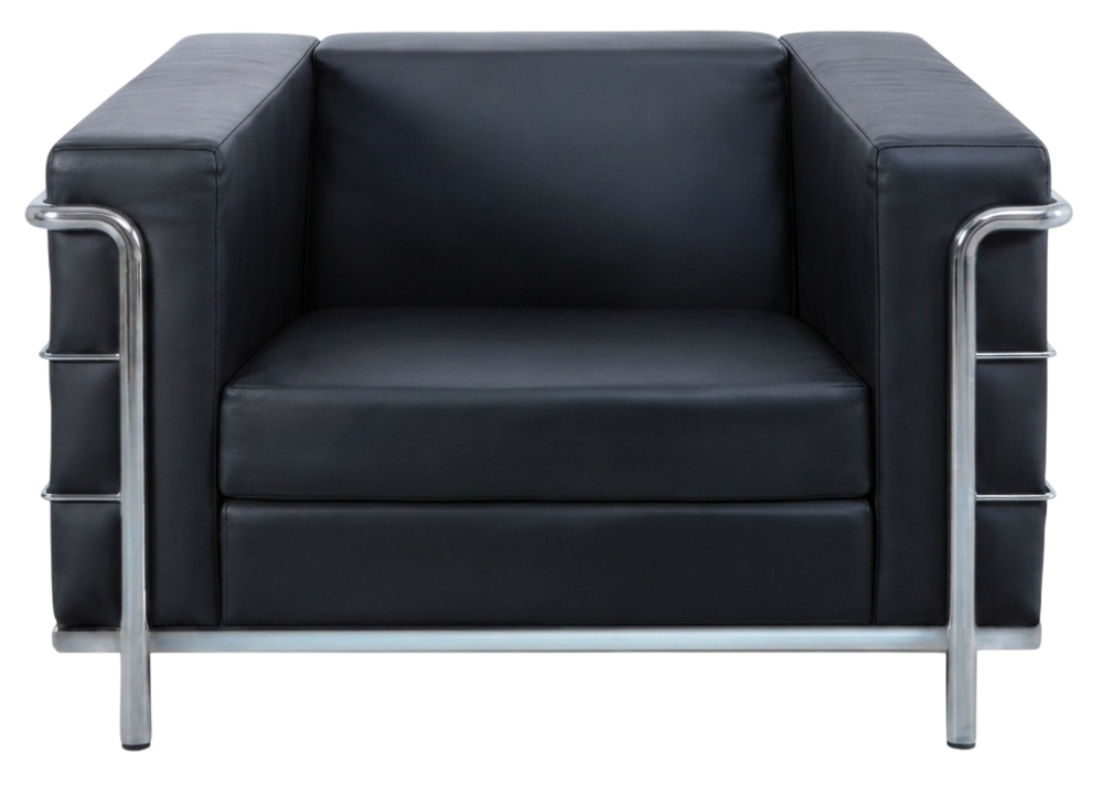 E-401-PU Grab Series Single Seater Sofa - Size : 92W x 83D x 67H (cm)