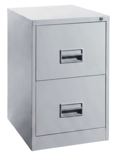 S106/CB-LG 2 Drawers Steel Filing Cabinet (Ball Bearing) - Size : 46W X 62D X 72H (cm)