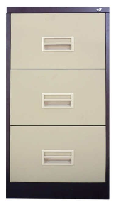 S106/BB-TT 3 Drawers Steel Filing Cabinet (Ball Bearing) - Size : 46W X 62D X 72H (cm)