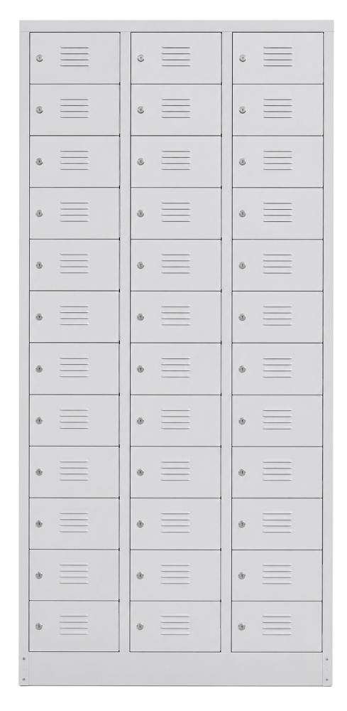 SCM-0003-LG 36 Compartment Steel Locker With CamLock - Size : 91W x 38D x 182H (cm)