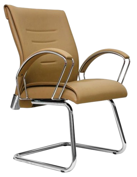 CL-7400-PU Zone Series Visitor Leather Chair