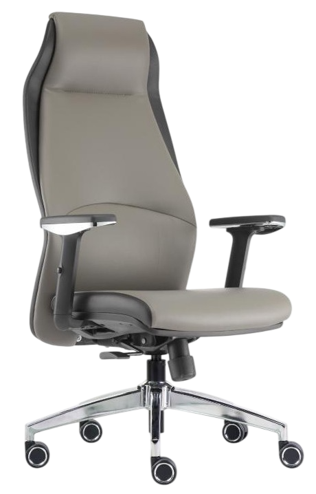 COBRA-CHB-PU Cobra Series Curve Highback Leather Chair