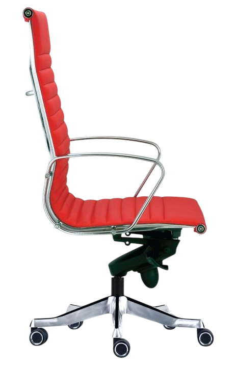 CL-8800-PU Leo Series Highback Leather Chair