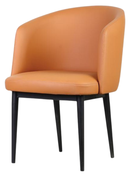 ELLA-1V Ella 1 Series Lounge Chair With 4 Leg Base